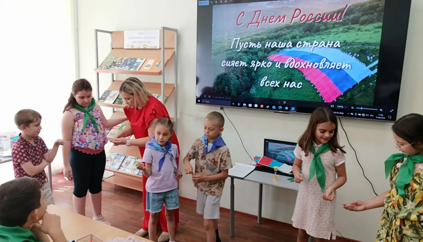 Час творчества «Страна, что названа великой!»